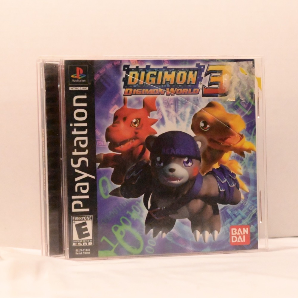 Digimon World 3 PS1 Complete With Manual Case Disc PlayStation